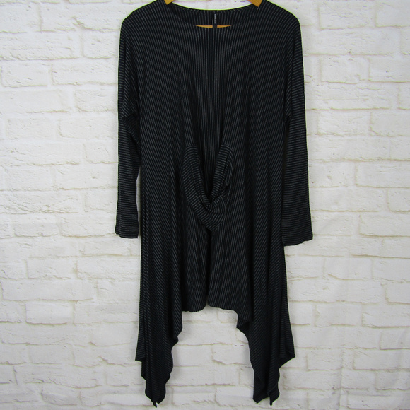 kedem sasson Long Sleeve Draped Tunic / Dress - Picture 1 of 7